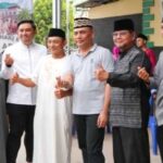 Walikota dan Wakil Walikota Metro Berkurban di Masjid Taqwa
