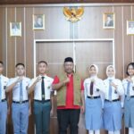 Plt Bupati Lamteng Lepas 6 Peserta Paskibraka Ikuti Seleksi di Tingkat Provinsi Lampung